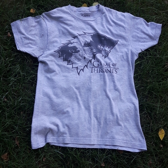 Game of Thrones Grey T-shirt Men's Size M Medium - Picture 5 of 7